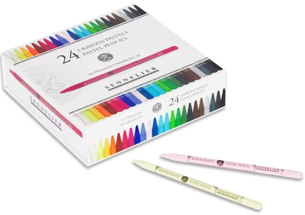 Sennelier Zestaw pasteli suchych Pastel Pencil Introductory - - 12 szt. > Pastele