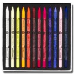 Sennelier Zestaw pasteli suchych Pastel Pencil Introductory - - 12 szt. ><noscript><img width=