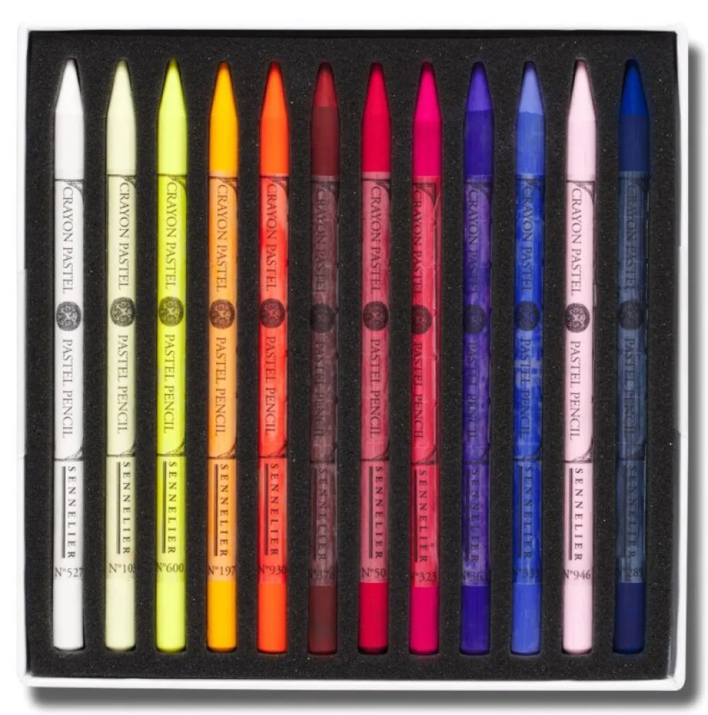 Sennelier Zestaw pasteli suchych Pastel Pencil Introductory - - 12 szt. > Pastele