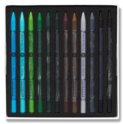 Sennelier Zestaw pasteli suchych Pastel Pencil Introductory - - 12 szt. ><noscript><img width=