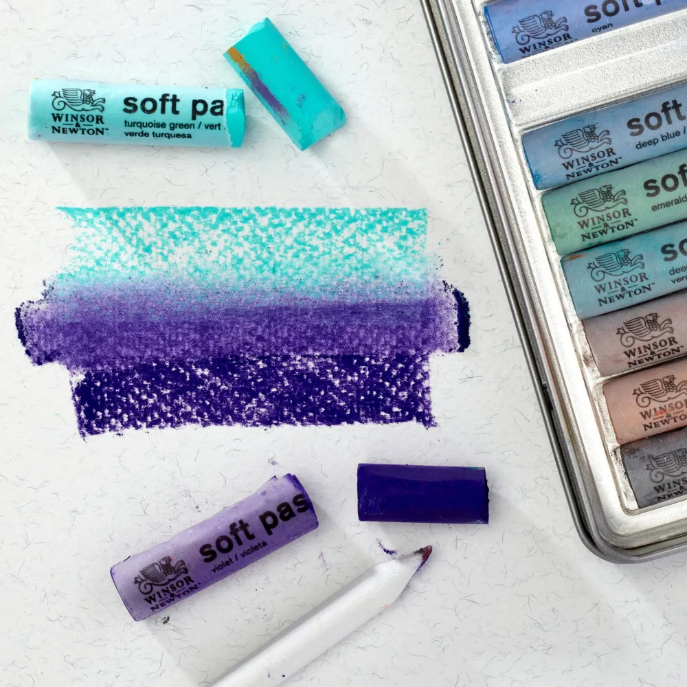 Winsor & Newton Zestaw pasteli suchych Soft Pastel - - 15 kolorów > Pastele