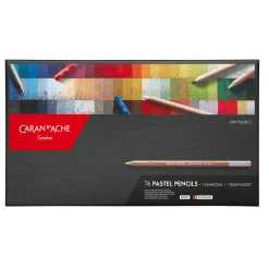 Caran d'Ache Zestaw pasteli suchych w kredce Pastel Pencil - - 76 kolorów