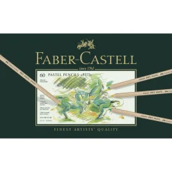 Faber-Castell Zestaw pasteli suchych w kredce Pitt Pastel - - 60 kolorów > Pastele|Kredki