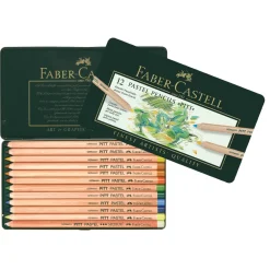 Faber-Castell Zestaw pasteli suchych w kredce Pitt Pastel - - 12 kolorów