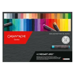 Caran d'Ache Zestaw pasteli woskowo-olejnych Neoart 6901 - - 48 kolorów