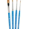 Winsor & Newton Zestaw pędzli Cotman - - krótka rączka, 4 szt.