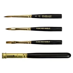 Rembrandt Zestaw pędzli do akwareli Travel Brush Set - - nr 4, 3 szt. > Pędzle Syntetyczne|Zestawy Pędzli