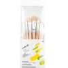 Rico Design Zestaw pędzli Hobby Set - - płaskie, 8 szt.