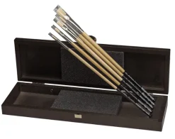 da Vinci Zestaw pędzli syntetycznych Chuneo w drewnianym etui - - 5 szt.