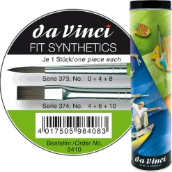 da Vinci Zestaw pędzli syntetycznych Fit Synthetics - - 6 szt. > Pędzle Syntetyczne|Zestawy Pędzli