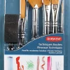 Derwent Zestaw pędzli Techniques - - 6 szt.