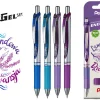 Pentel Zestaw piór kulkowych EnerGel - - Lawendowa Prowansja, 0,7 mm, 4 szt. > Pióra Kulkowe