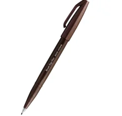 Pentel Zestaw pisaków artystycznych Brush Sign Pen - - Kolorowa Rafa, 6 szt.