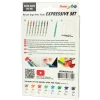 Pentel Zestaw pisaków Brush Sign Pen Twin Landscape - - 8 szt. > Pisaki Kaligraficzne
