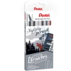 Pentel Zestaw pisaków Brush Sign Pen Twin - - Zielone Wzgórza, 6 szt. > Pisaki Kaligraficzne