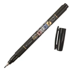Tombow Zestaw pisaków do kaligrafii Fudenosuke Brush Pen, Trilogy - - 3 szt.