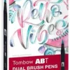 Tombow Zestaw pisaków Dual Brush Pen Vintage - - 6 szt.