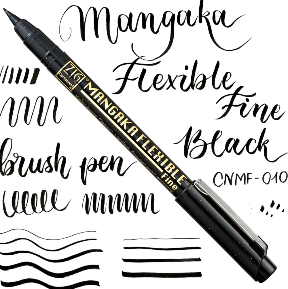 Kuretake Zestaw pisaków Ilustration Basic Set 3, Inktober 2022 - - 5 szt.