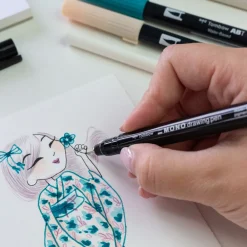 Tombow Zestaw pisaków Limited Edition Miss Kimono - - 6 szt.