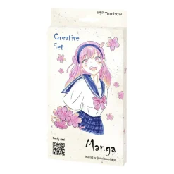 Tombow Zestaw pisaków Manga Kawaii - - 5 szt. ><noscript><img width=