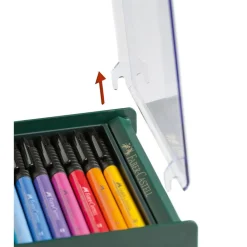Faber-Castell Zestaw pisaków pędzelkowych Pitt Artist Pen - - 12 kolorów