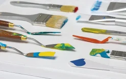 dpCraft Zestaw plastikowych szpachelek malarskich - - 5 szt.