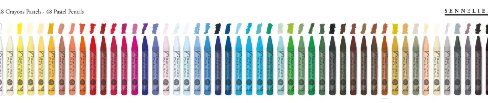 Sennelier Zestaw połówek pasteli suchych Half Pastel Pencil Introductory - - 24 szt.