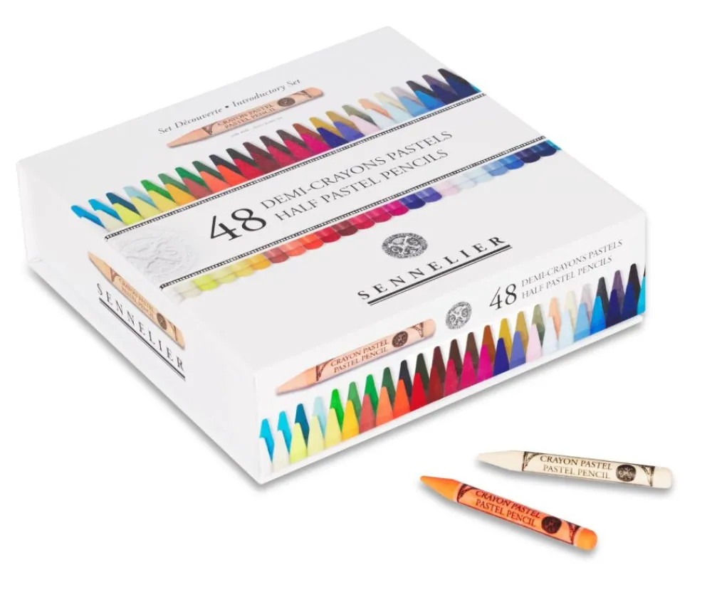 Sennelier Zestaw połówek pasteli suchych Half Pastel Pencil Introductory - - 48 szt. > Pastele