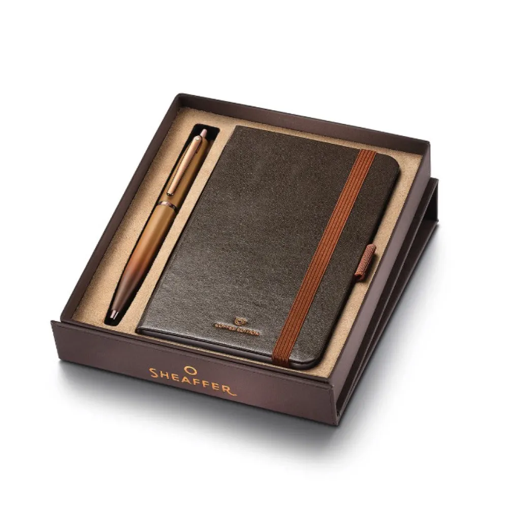 Sheaffer Zestaw prezentowy VFM Coffee Edition - - długopis i notes > Długopisy