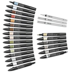 Winsor & Newton Zestaw Promarker Interiors w etui - - 25 szt. ><noscript><img width=