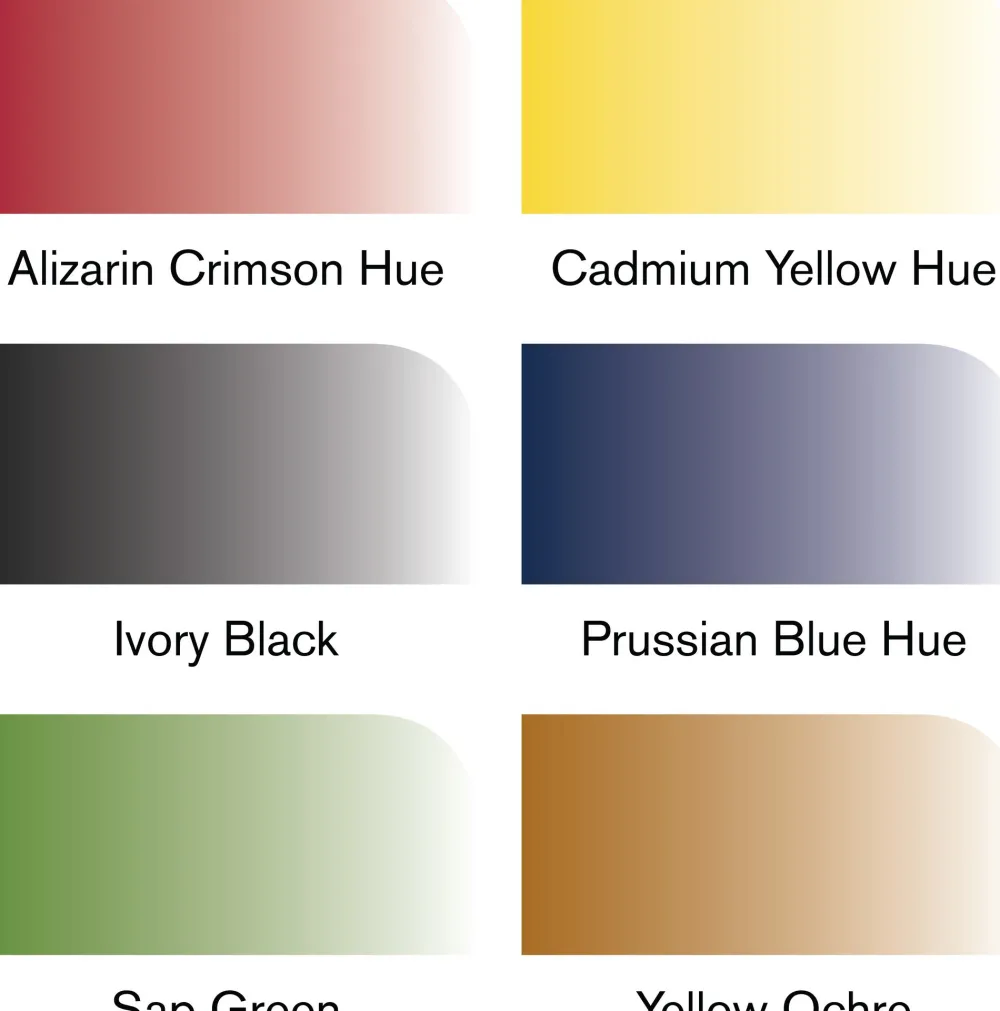 Winsor & Newton Zestaw Promarker Watercolor - - Basic, 6 szt.