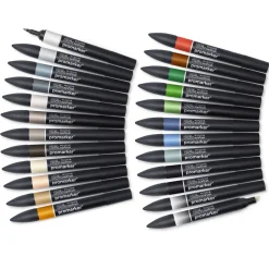 Winsor & Newton Zestaw Promarker w etui - - Architectural Tones, 25 szt. > Markery, Brushpeny I Pisaki