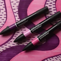 Winsor & Newton Zestaw Promarker - - Pink Tones, 3 szt.