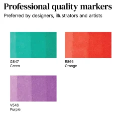 Winsor & Newton Zestaw Promarker - - Pastel Tones 2, 3 szt. > Markery, Brushpeny I Pisaki