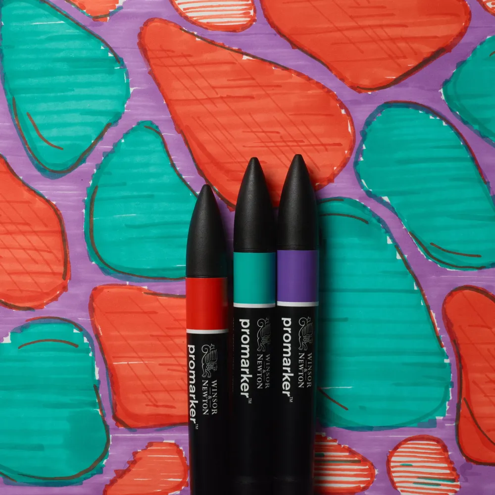 Winsor & Newton Zestaw Promarker - - Secondary Colours, 3 szt.