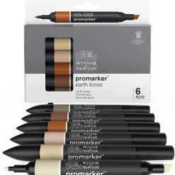 Winsor & Newton Zestaw Promarker - - Red Tones, 6 szt. ><noscript><img width=