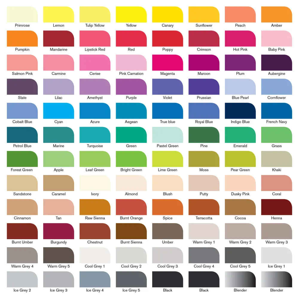 Winsor & Newton Zestaw Promarker - - Vibrant Tones, 6 szt. > Markery, Brushpeny I Pisaki