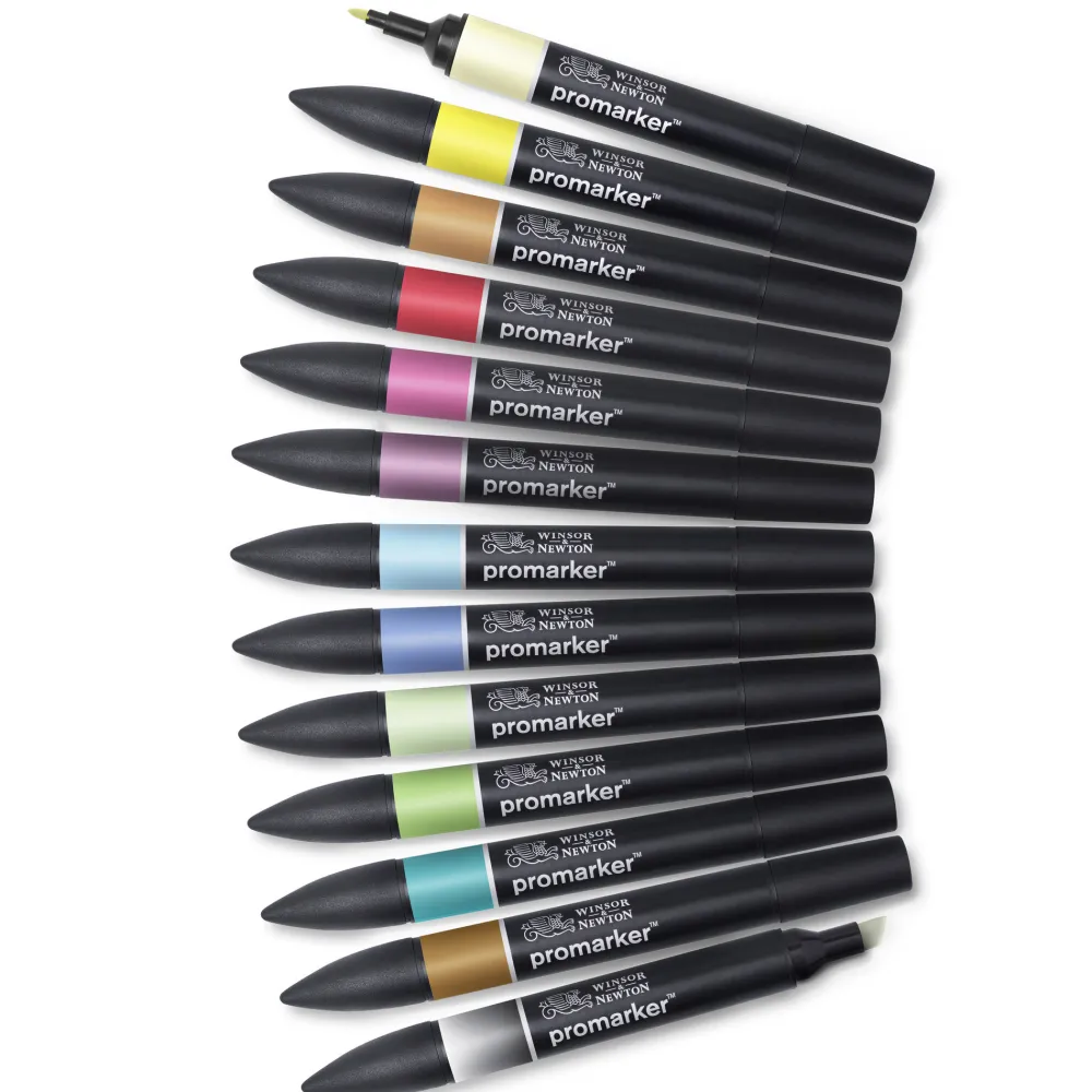 Winsor & Newton Zestaw Promarker - - Set 2, 12 + 1 szt.