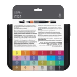 Winsor & Newton Zestaw Promarker - - Sztuka i ilustracje 24 szt.