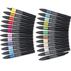 Winsor & Newton Zestaw Promarker - - Sztuka i ilustracje 24 szt.