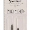 Speedball Zestaw stalówek do kaligrafii nr 103/104 - - 2 szt. > Stalówki