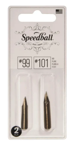 Speedball Zestaw stalówek do kaligrafii nr 22B/56 - - 2 szt. > Stalówki