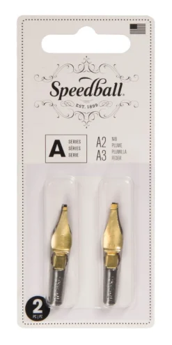 Speedball Zestaw stalówek do kaligrafii A2/A3 - - 2 szt.