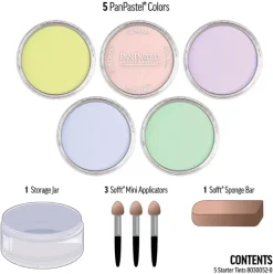 PanPastel Zestaw suchych pasteli Starter Tints - 5 kolorów