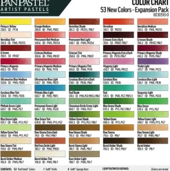 PanPastel Zestaw suchych pasteli Expansion Pack - 53 kolory