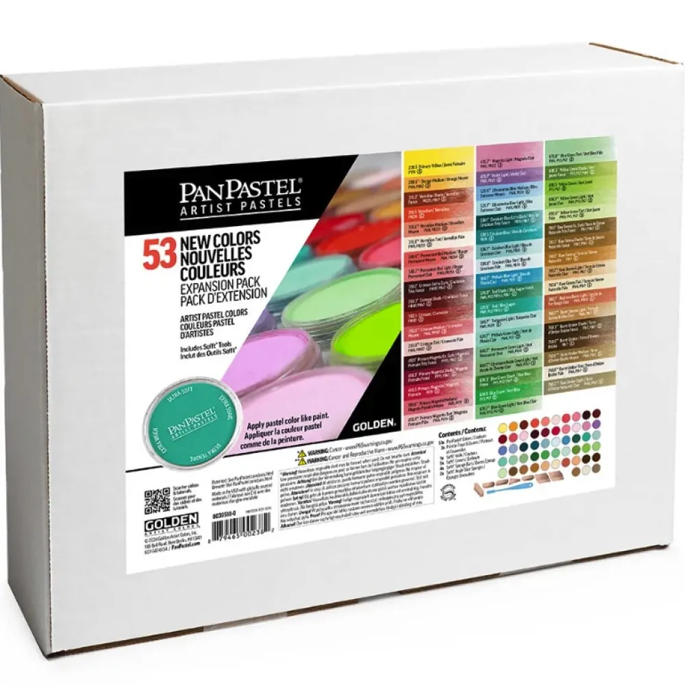 PanPastel Zestaw suchych pasteli Lights & Mediums - 25 kolorów > Pastele