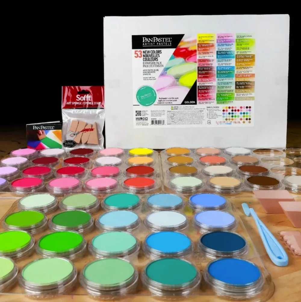 PanPastel Zestaw suchych pasteli Lights & Mediums - 25 kolorów > Pastele