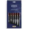 Lefranc & Bourgeois Zestaw szpachelek malarskich z drewnianą rączką - - 6 szt. > Szpachelki
