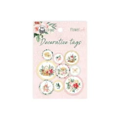 Piatek Trzynastego Zestaw tagów - Piątek Trzynastego - Flowerish 01 9 szt. ><noscript><img width=
