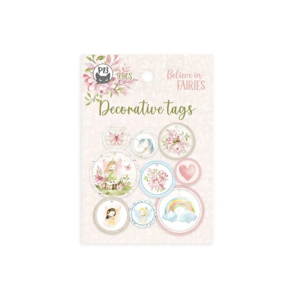 Piatek Trzynastego Zestaw tagów - Piątek Trzynastego - Believe in Fairies 01 9 szt.